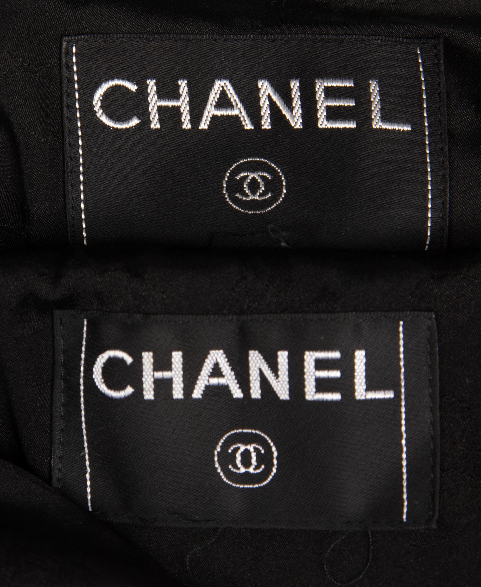 Three Chanel Items: Jacket, Coat, Skirt, 2000s