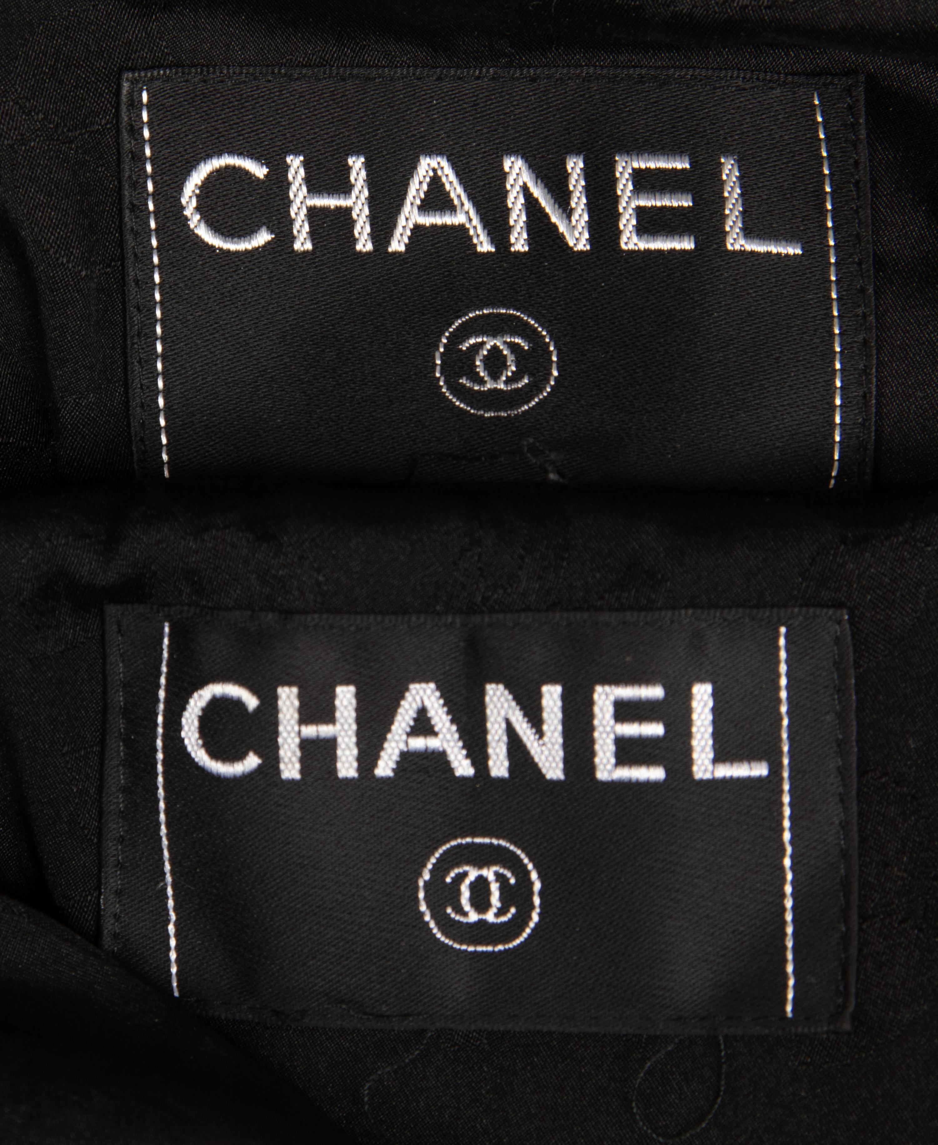 Three Chanel Items: Jacket, Coat, Skirt, 2000s