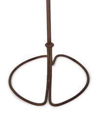 Three Wrought Iron Calla Lily Design 21-Light Torcheres — 20TH CENTURY