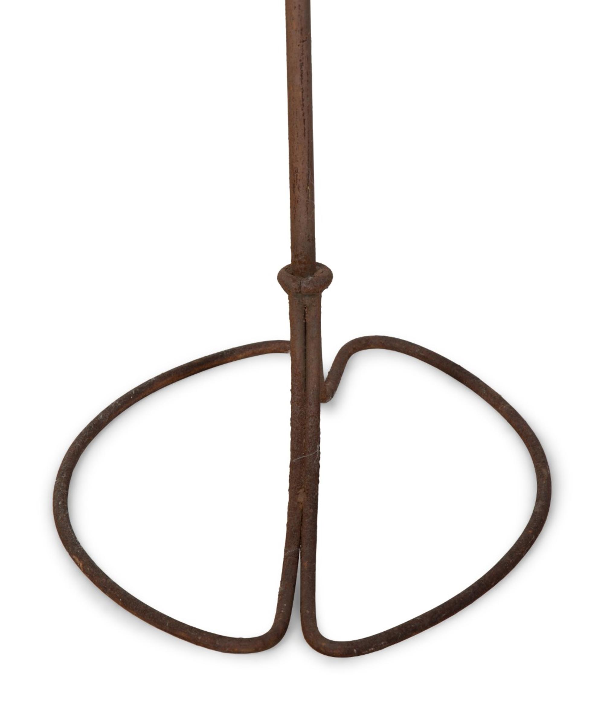 Three Wrought Iron Calla Lily Design 21-Light Torcheres — 20TH CENTURY
