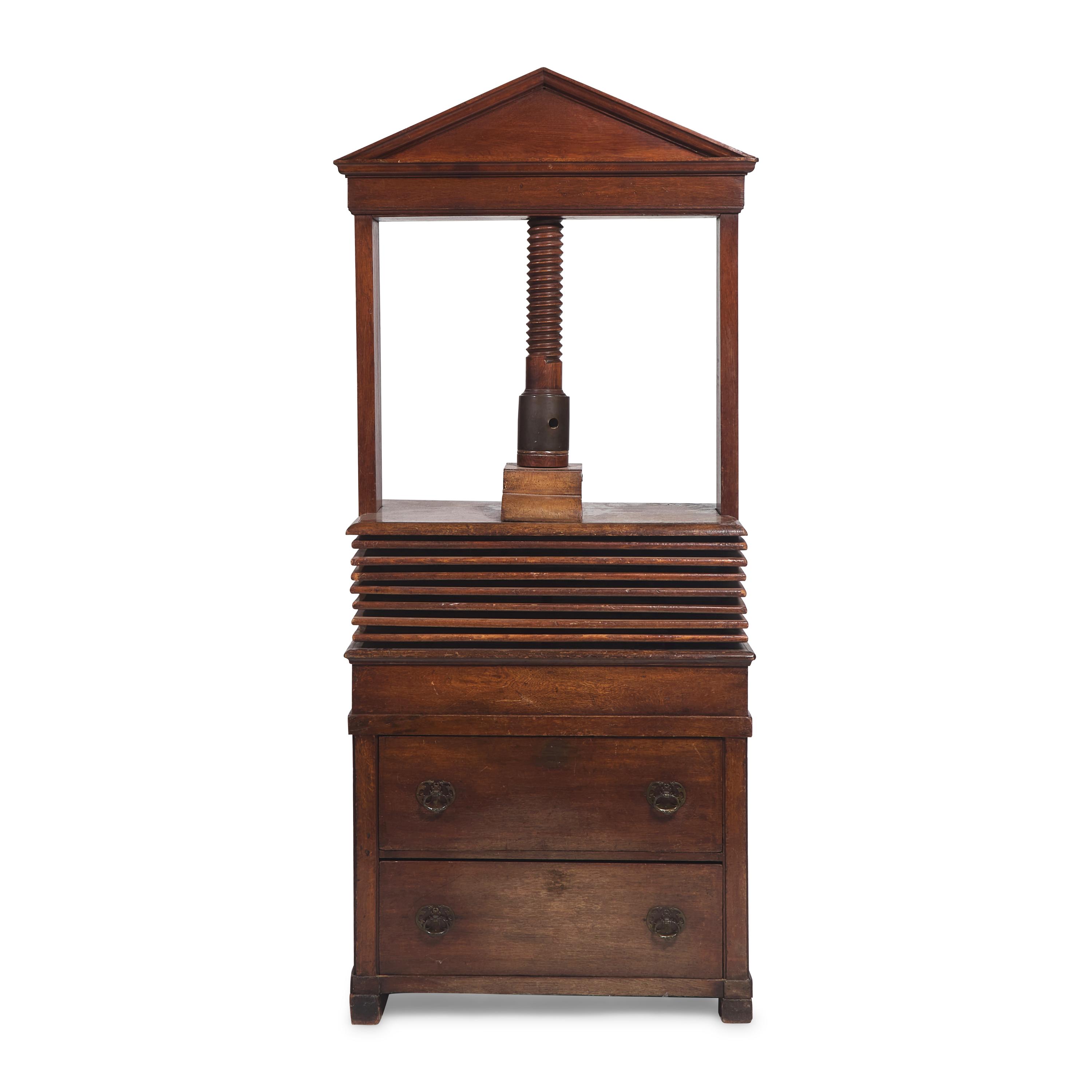 A Neoclassical Oak Book Press