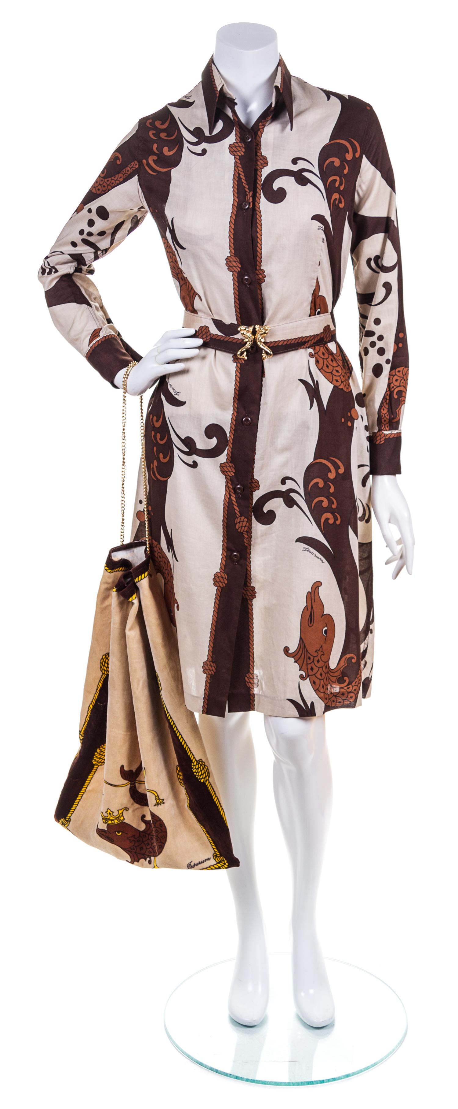 A Jesurum Multicolor Cotton Bathing Suit Ensemble,