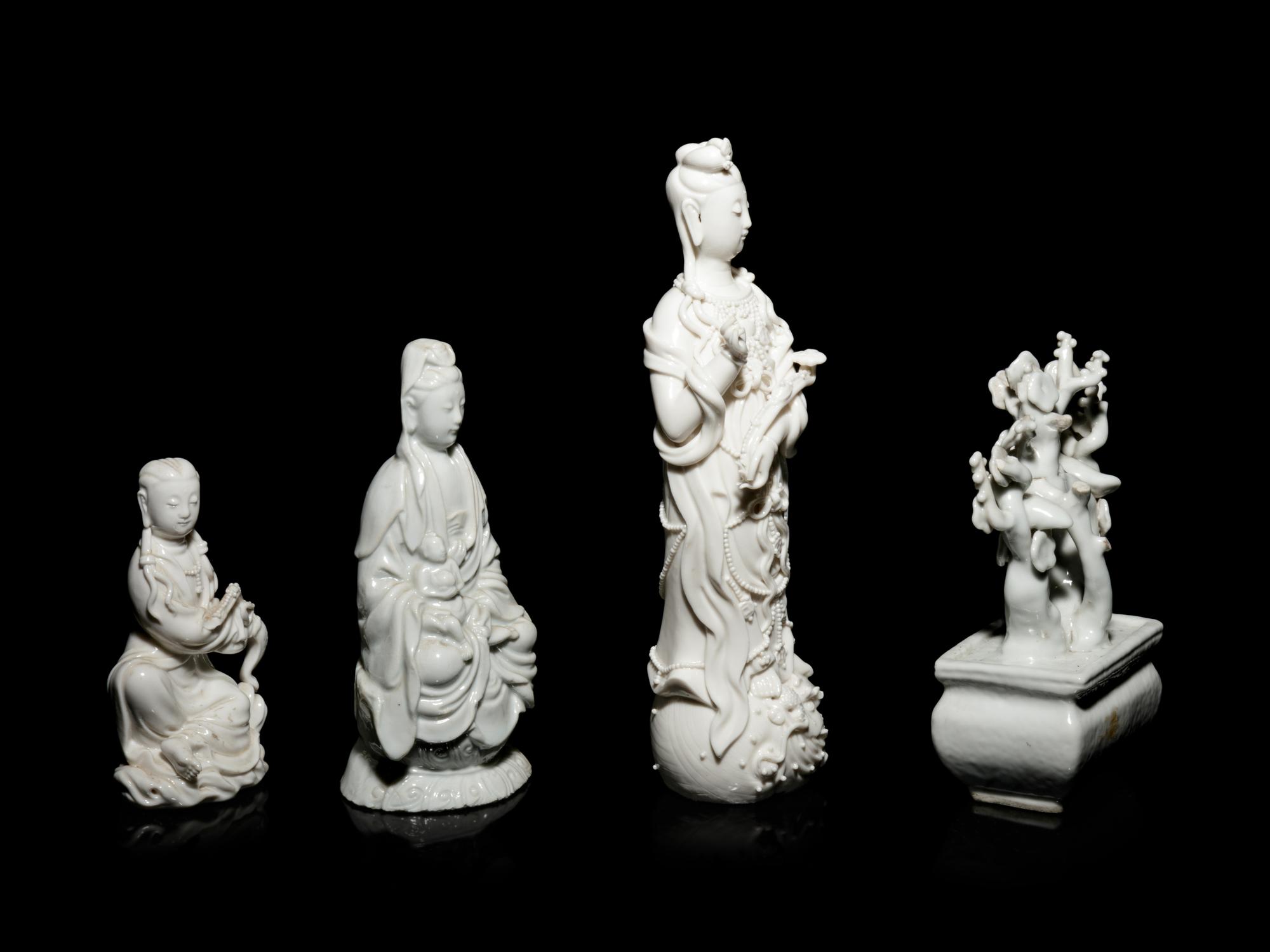 Eight Chinese Monochrome Glazed Porcelain Articles