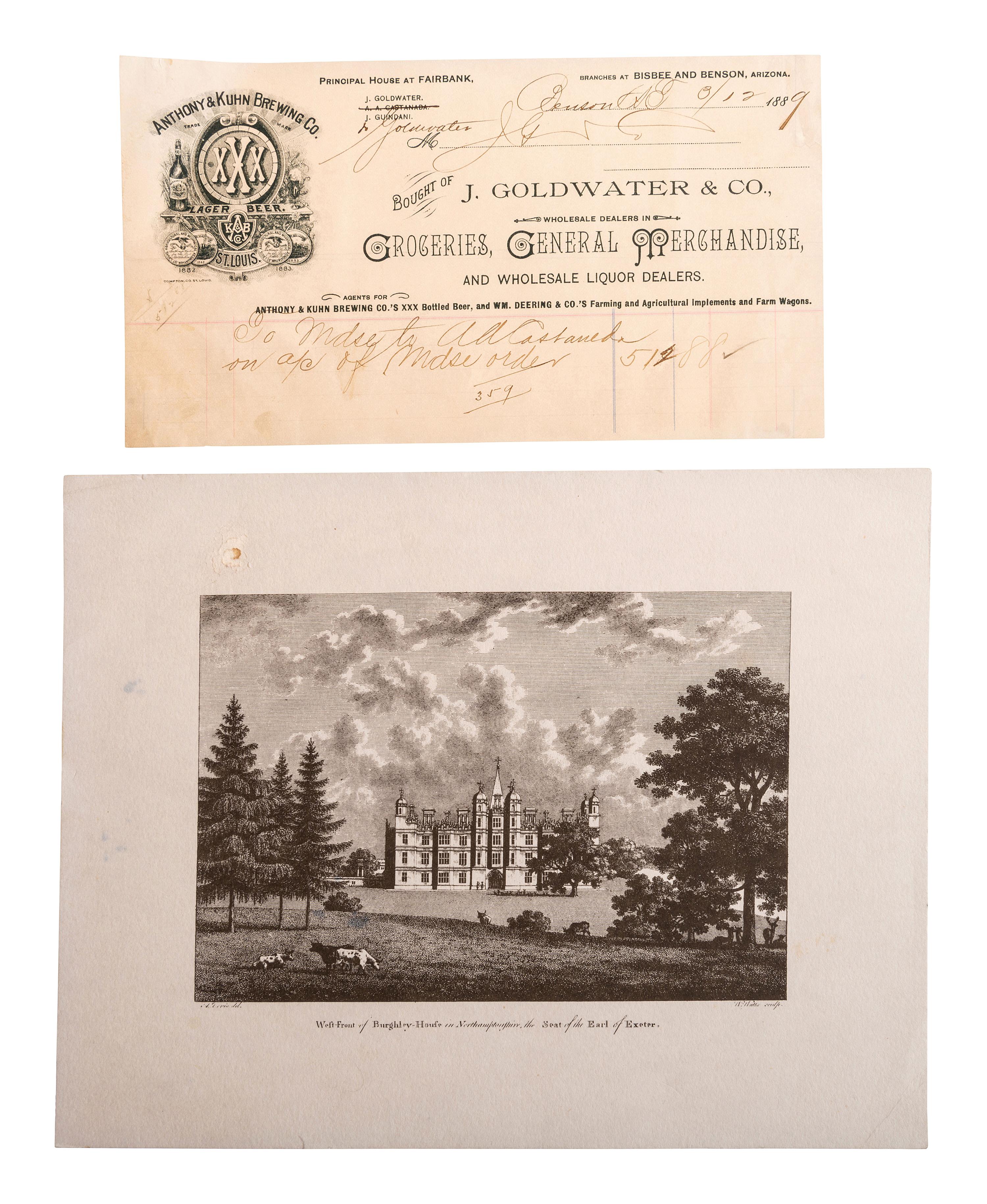 [POLITICS] Including prints of Presidents' homes, campaign buttons and bumpers stickers for Reagan, quotes from Thomas Jefferson, and more.