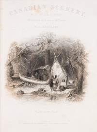 (CANADA) WILLIS, N.P. Canadian Scenery, Illustrated. London, 1842. 2 vols. With map and 117 plates by William Bartlett.