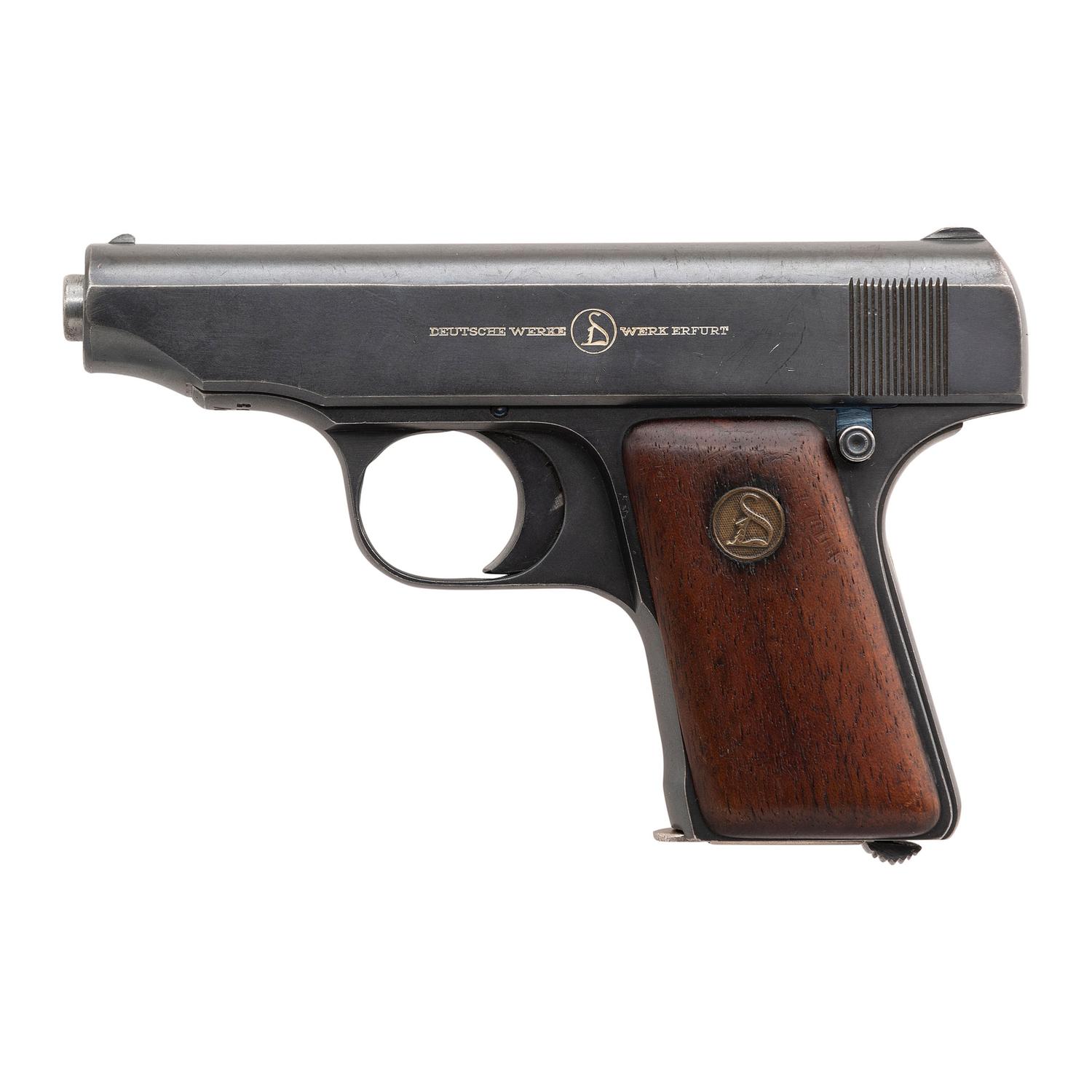 **Ortgies' Patent .25 ACP Pistol 6th Variation by Deutsche Werke