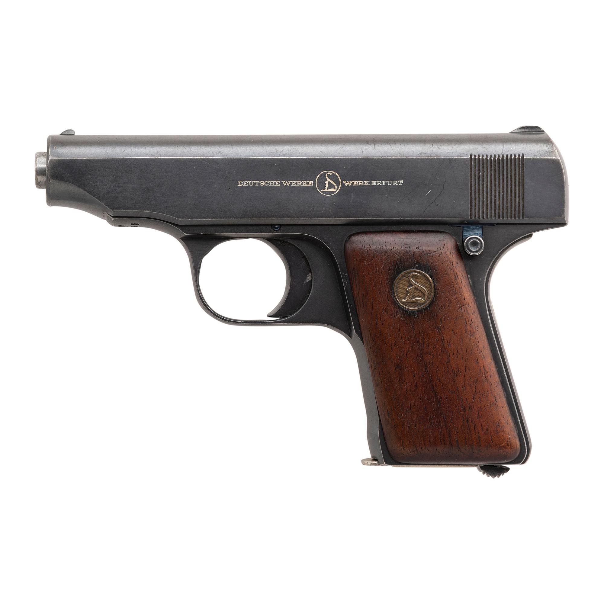 **Ortgies' Patent .25 ACP Pistol 6th Variation by Deutsche Werke
