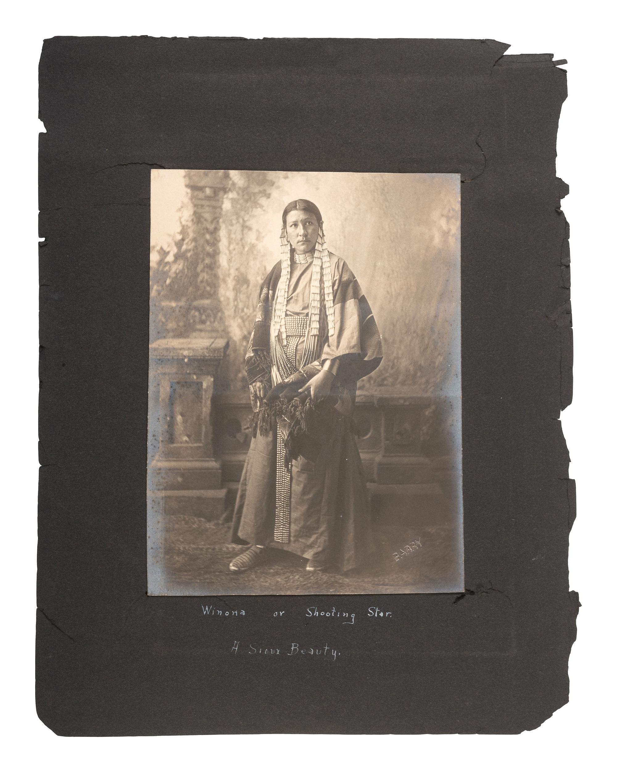 [NATIVE AMERICANS]. BARRY, David F. (1854-1934), photographer. A collection of 51 photographs of Native American subjects, George Armstrong Custer, and personalities and places associated with the Battle of Little Bighorn.