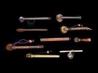 Nine Japanese Miniature Portable Writing Sets, Yatate