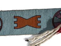 Blackfeet Beaded Blanket Strip