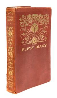 SULLIVAN, EDMUND J. Original drawing for the frontispiece of The Diary of Samuel Pepys. w/The Diary. Lon, 1902.