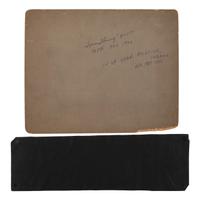 [EARLY PHOTOGRAPHY] --[AUTOMOBILES]. A group of photographs of early automobiles, mechanics and auto shops, including racing action shots, comprising: