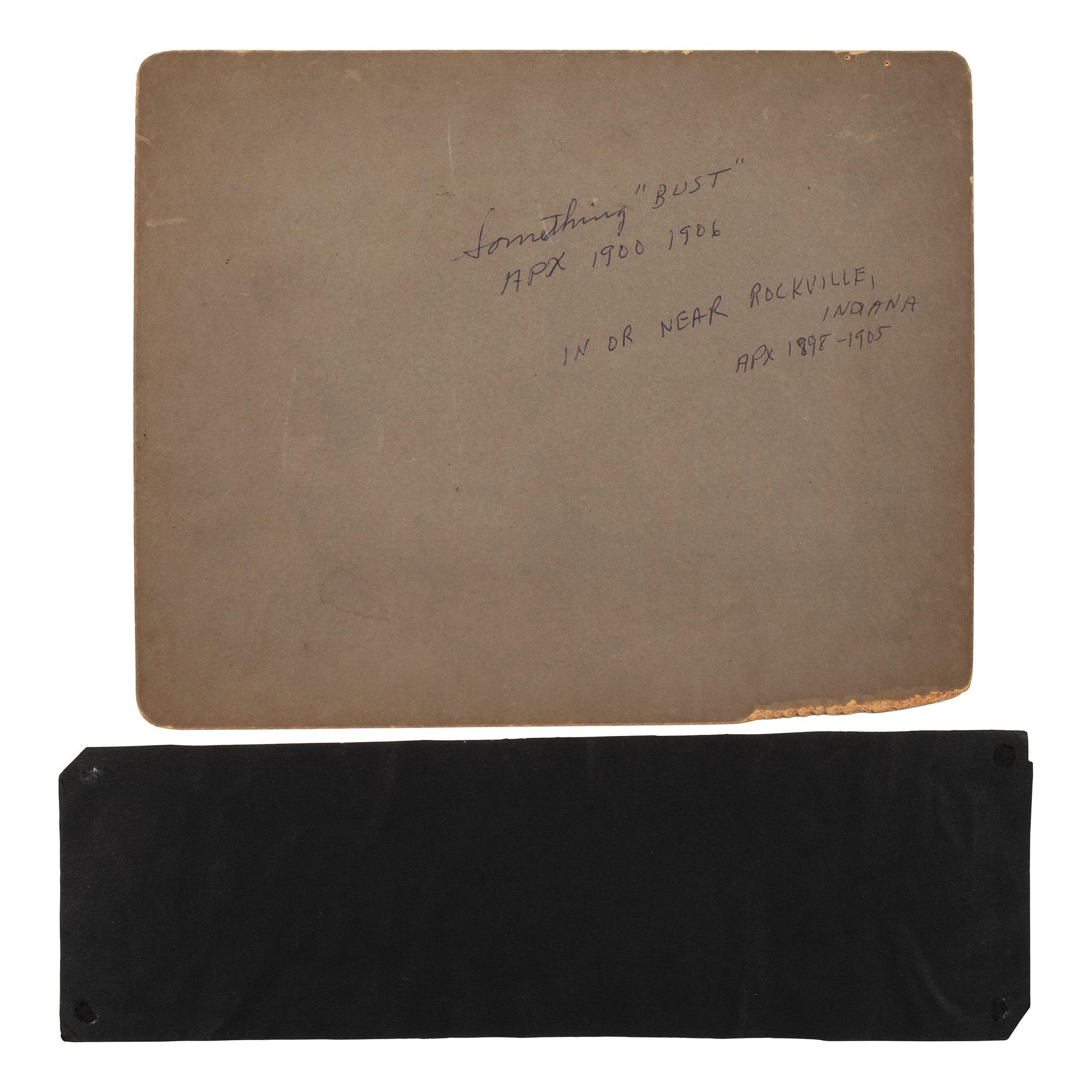 [EARLY PHOTOGRAPHY] --[AUTOMOBILES]. A group of photographs of early automobiles, mechanics and auto shops, including racing action shots, comprising: