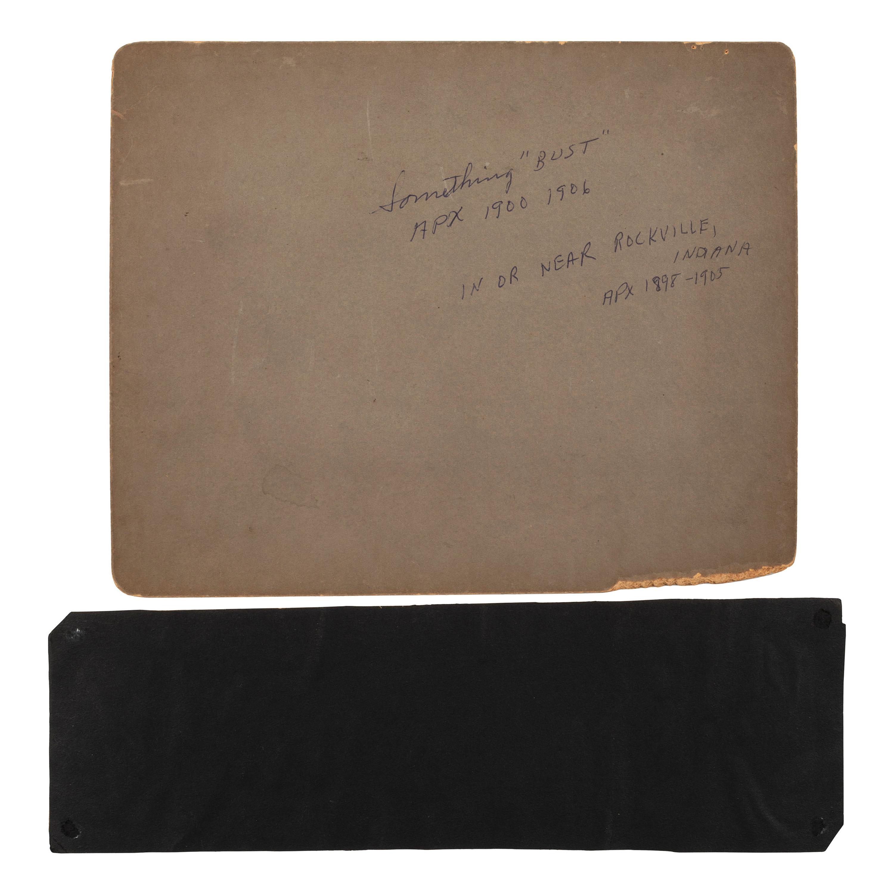 [EARLY PHOTOGRAPHY] --[AUTOMOBILES]. A group of photographs of early automobiles, mechanics and auto shops, including racing action shots, comprising: