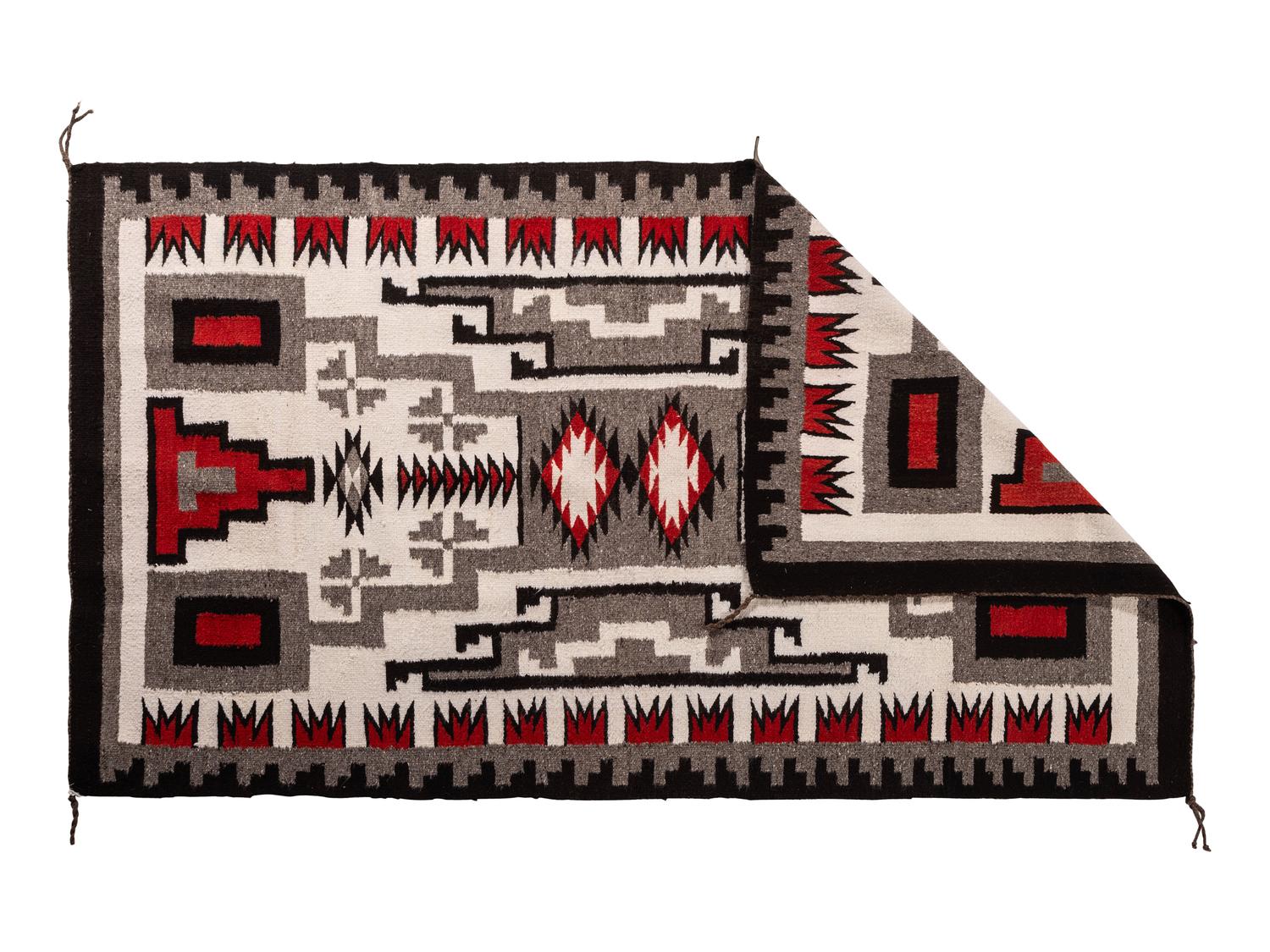 Navajo Storm Pattern Weaving / Rug