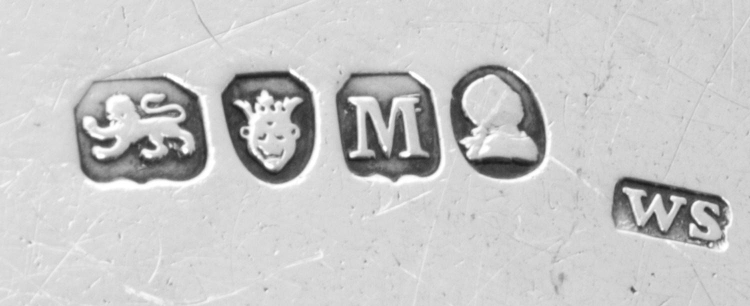 A Group of Silver Chambersticks, Various Makers, comprising a circular example engraved with a crest depicting a bird on rockery, Willi