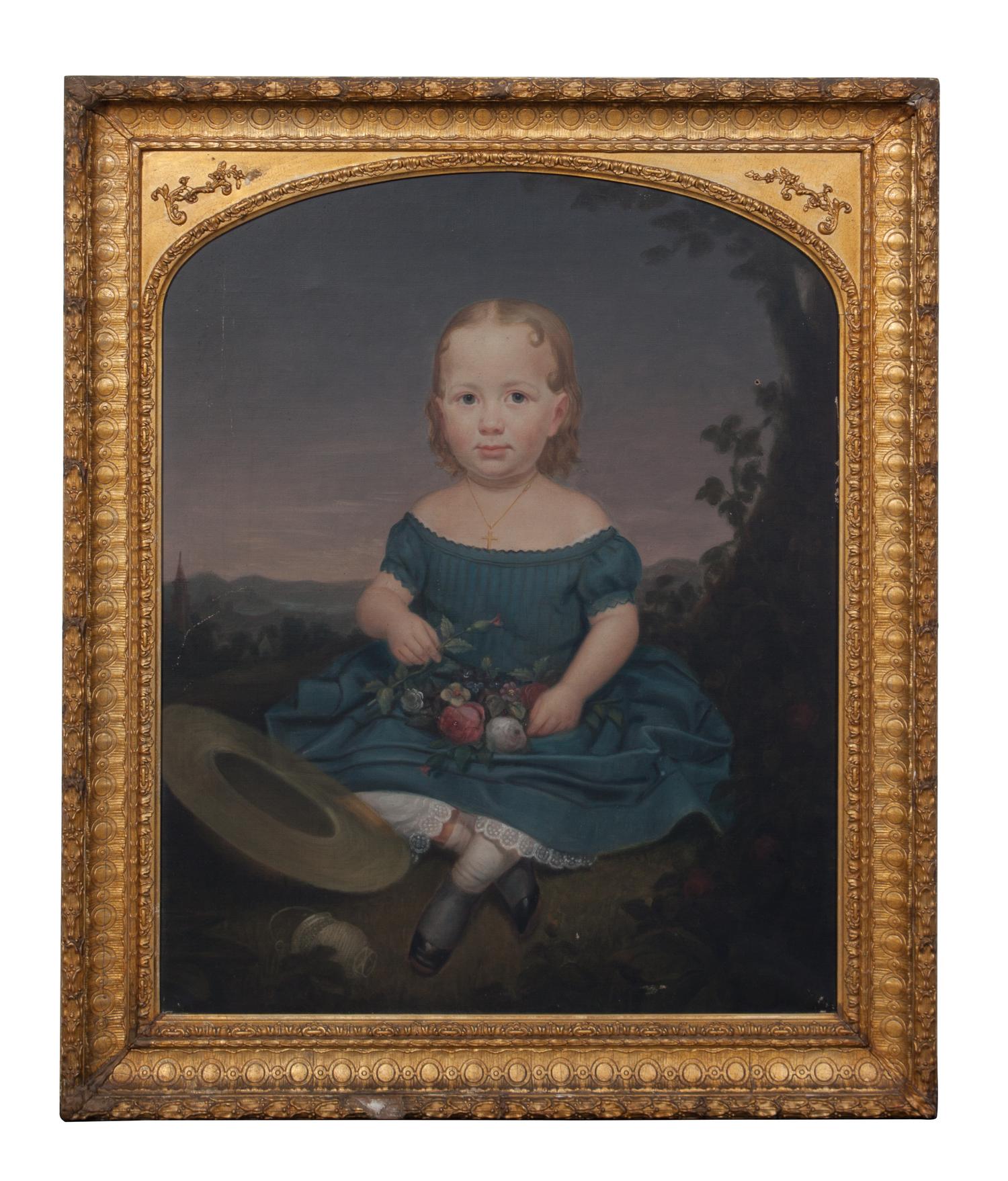 Artist Unknown, (19th/20th century), Portrait of a Girl