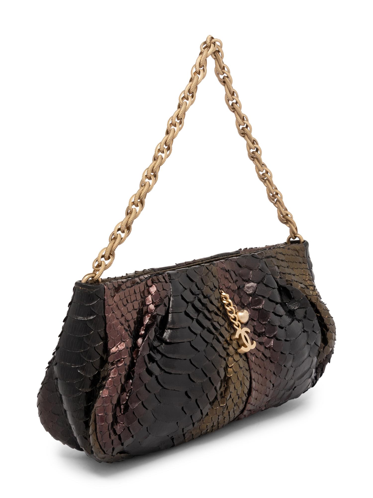 Chanel Python Pochette, 2006-08