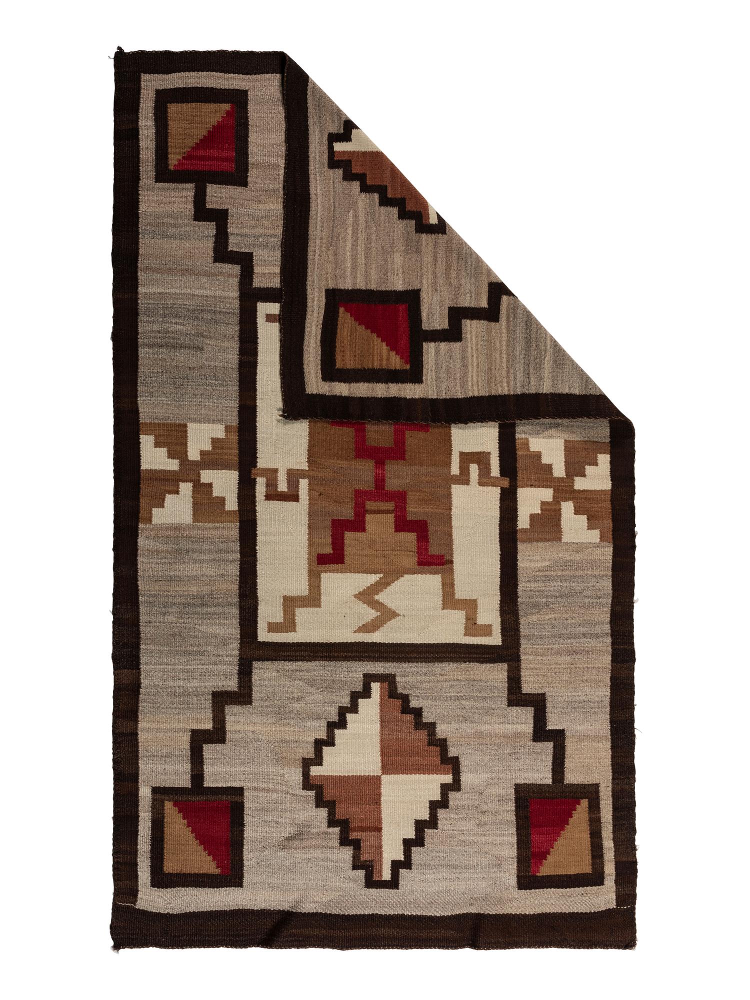 Navajo Storm Pattern Weaving / Rug