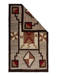 Navajo Storm Pattern Weaving / Rug