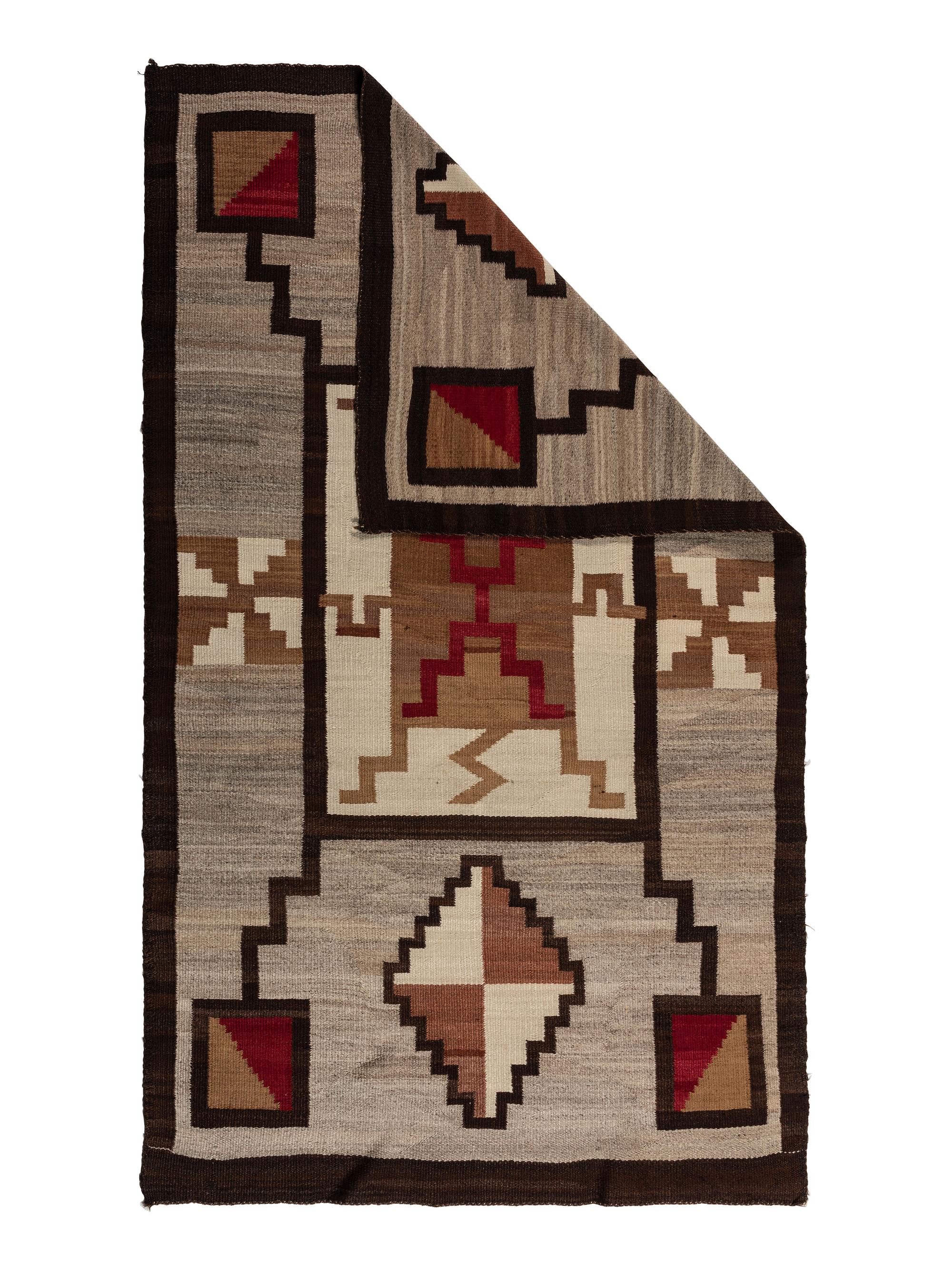 Navajo Storm Pattern Weaving / Rug