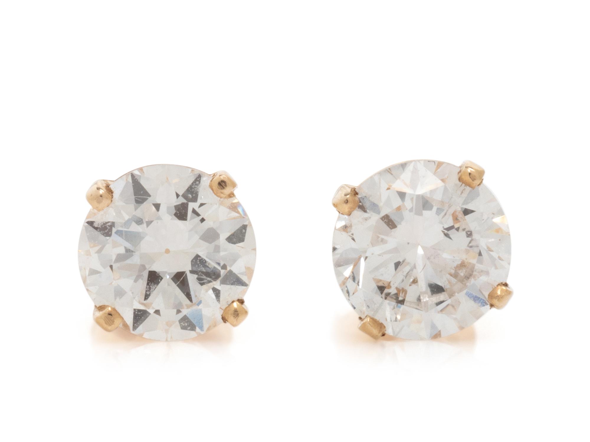 DIAMOND STUD EARRINGS