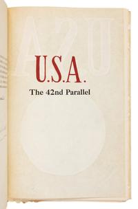 DOS PASSOS, John (1896-1970).-MARSH, Reginald (1898-1954) U.S.A. Boston: Houghton Mifflin Company, 1946.