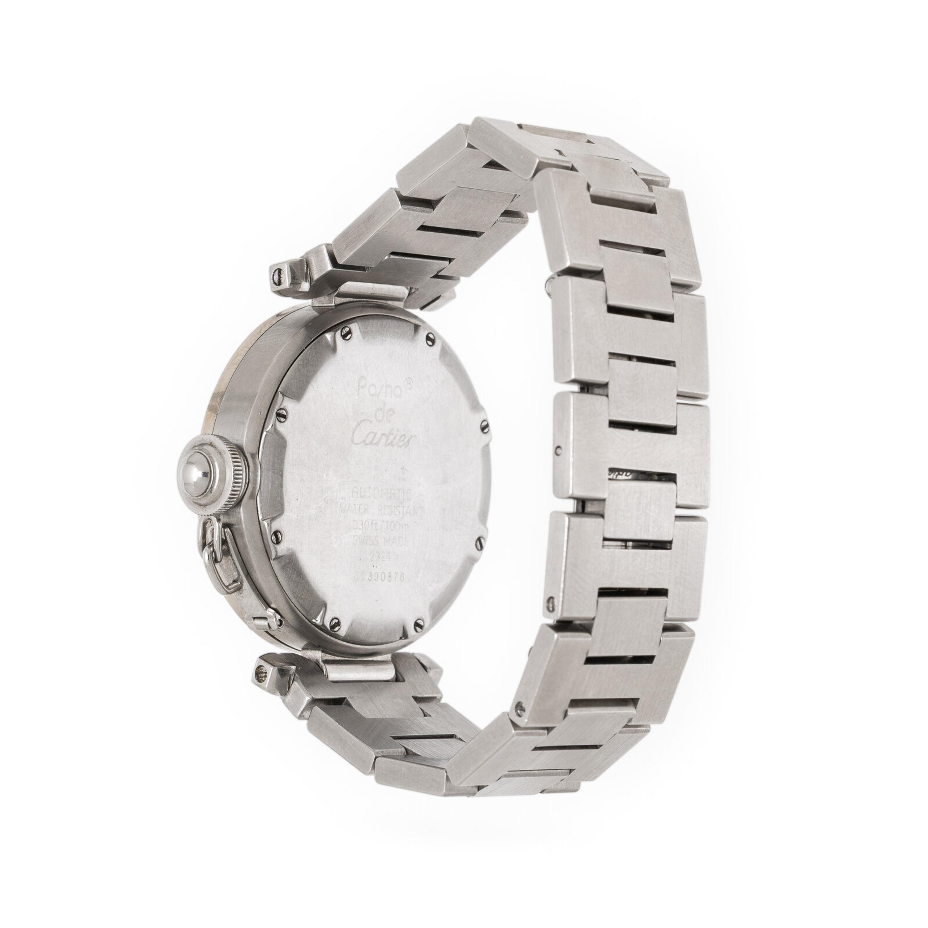 Cartier, Ref. 2324, Stainless Steel 'Pasha' Watch