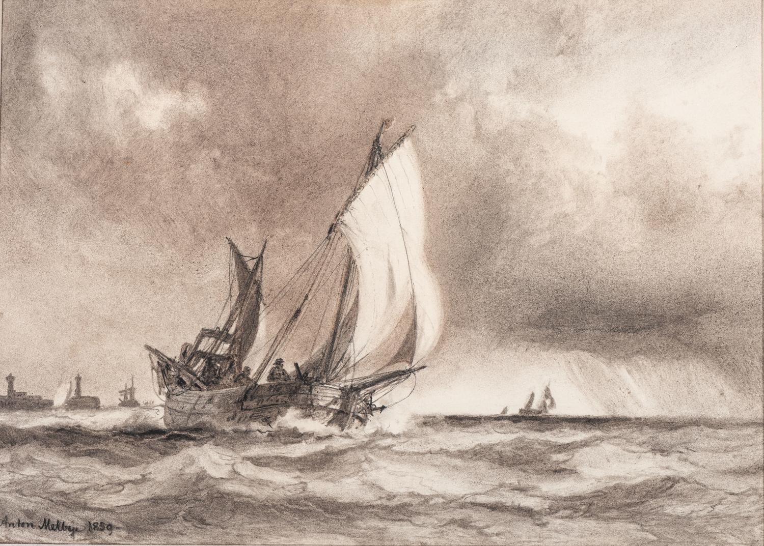 Daniel Hermann Anton Melbye (Danish, 1818-1875)