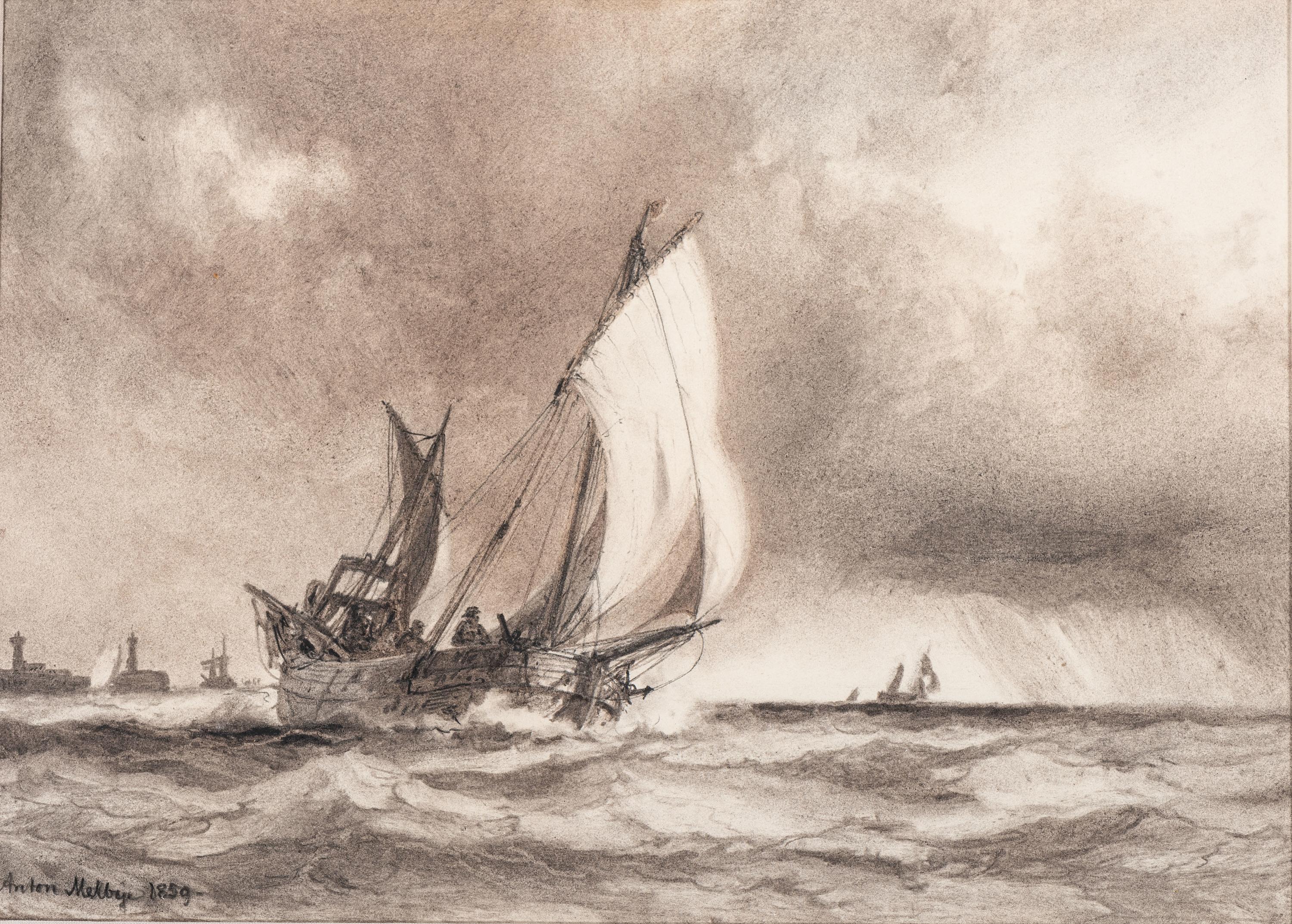 Daniel Hermann Anton Melbye (Danish, 1818-1875)