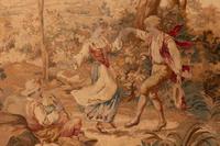 A Framed Aubusson Style Tapestry