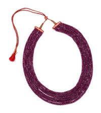 RUBY BEAD NECKLACE
