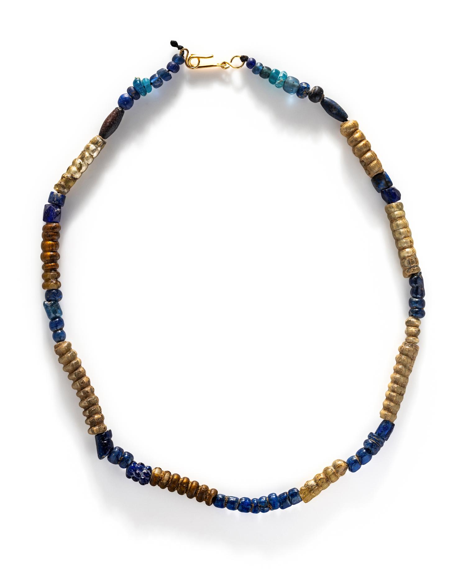 A Roman Glass Bead Necklace