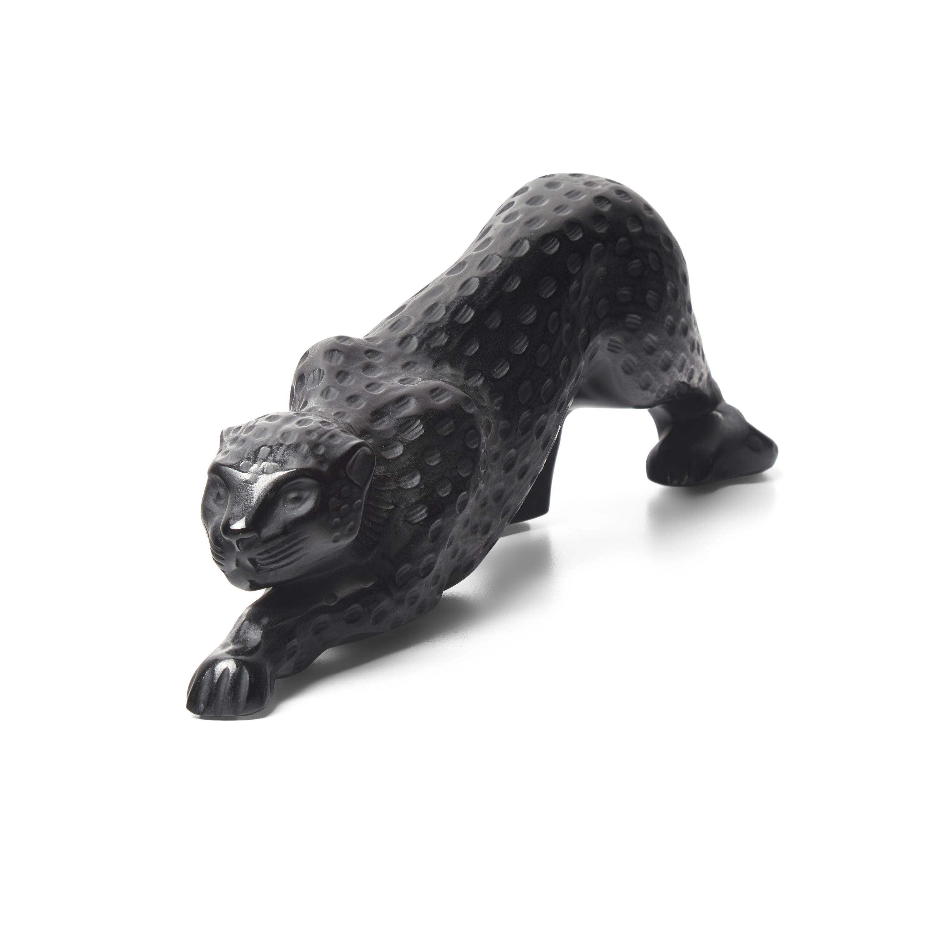René Lalique (French, 1860–1945) — Zeila panther sculpture