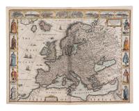 [TRAVEL & EXPLORATION -- MAP]. SPEED, John (1552-1629). Europ and the chiefe cities contayned therin ... London: George Humble, 1626 [1627].