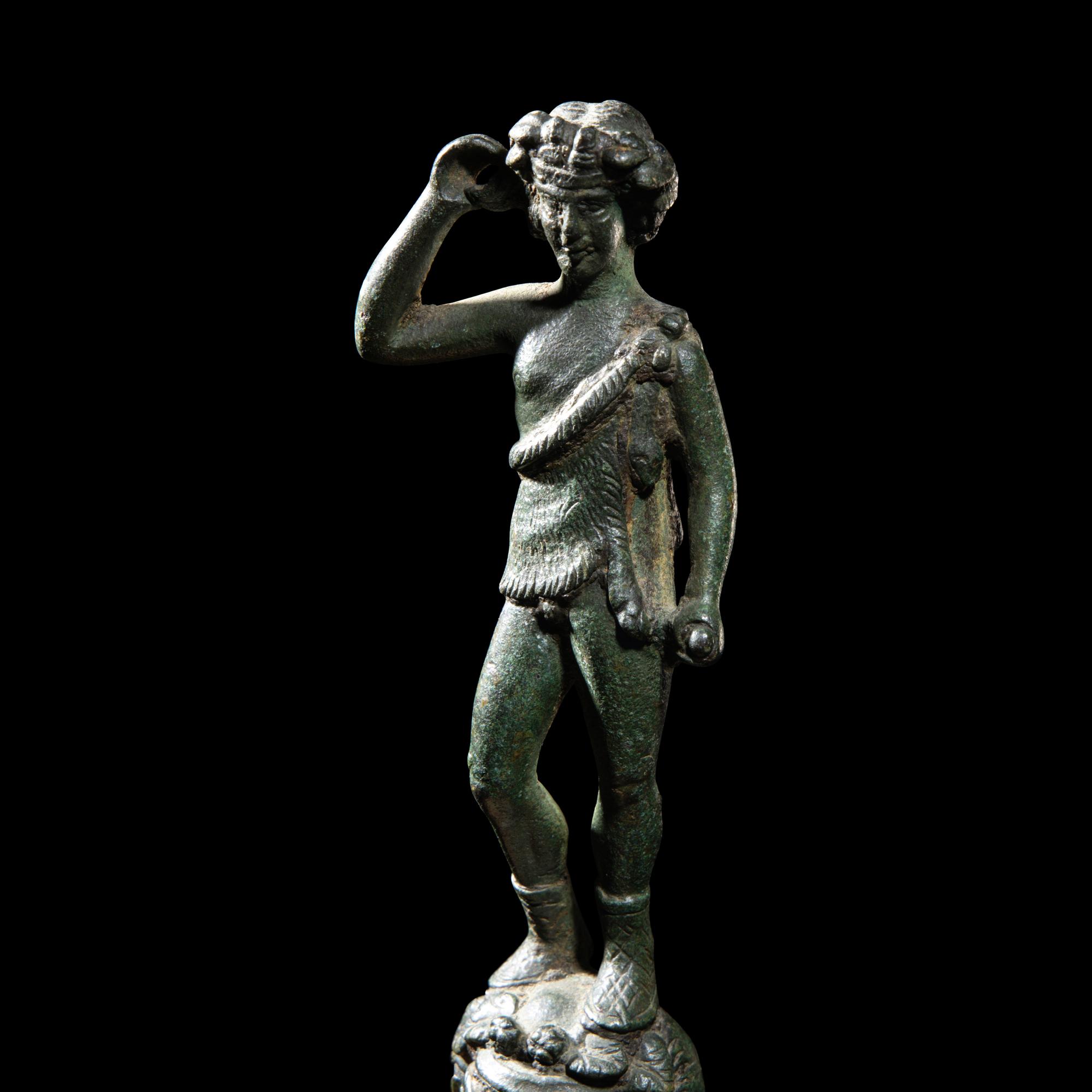 A Roman Bronze Dionysus
