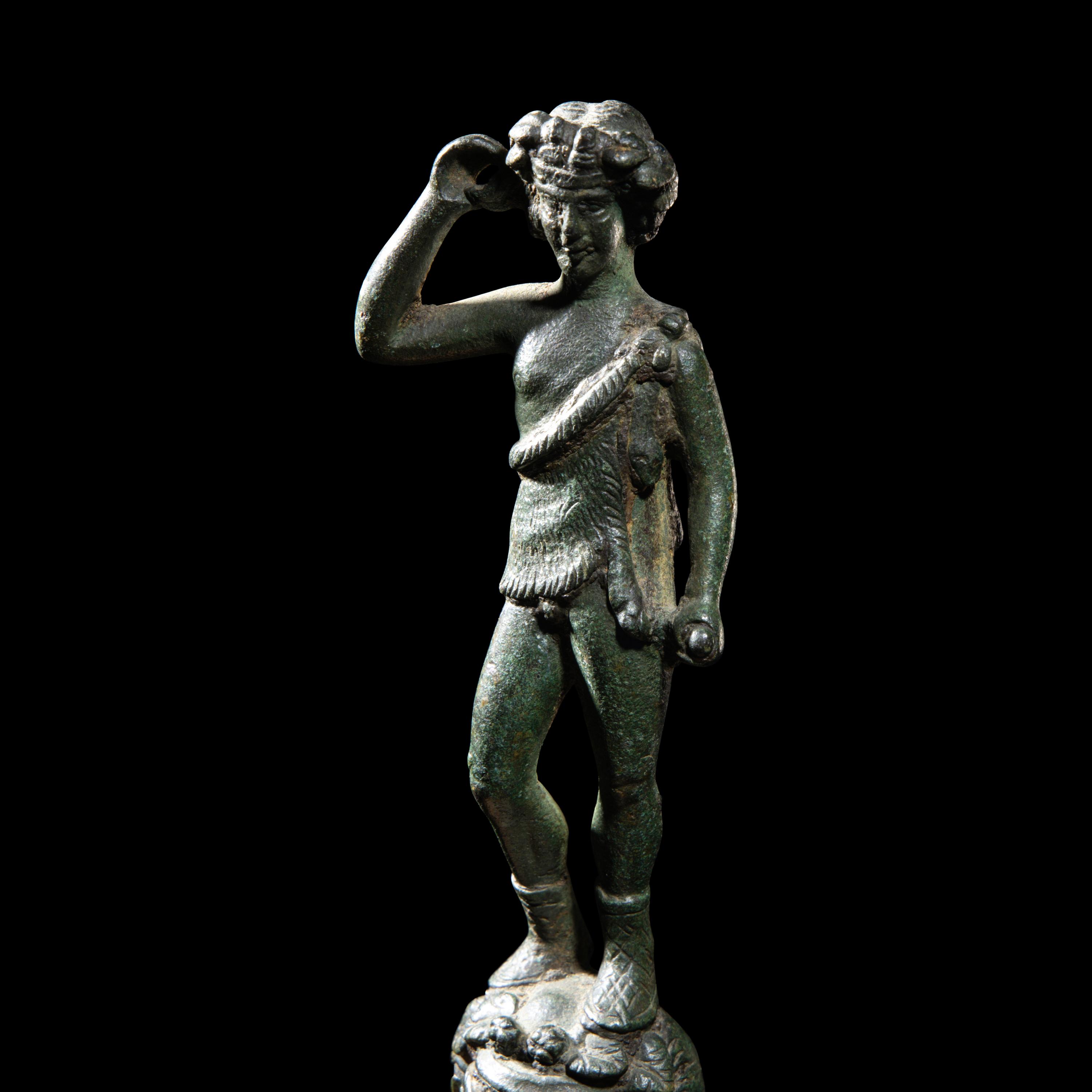 A Roman Bronze Dionysus