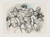 Various Artists (20th century) Omaggio a Michelangelo (complete portfolio of thirteen) , 1975