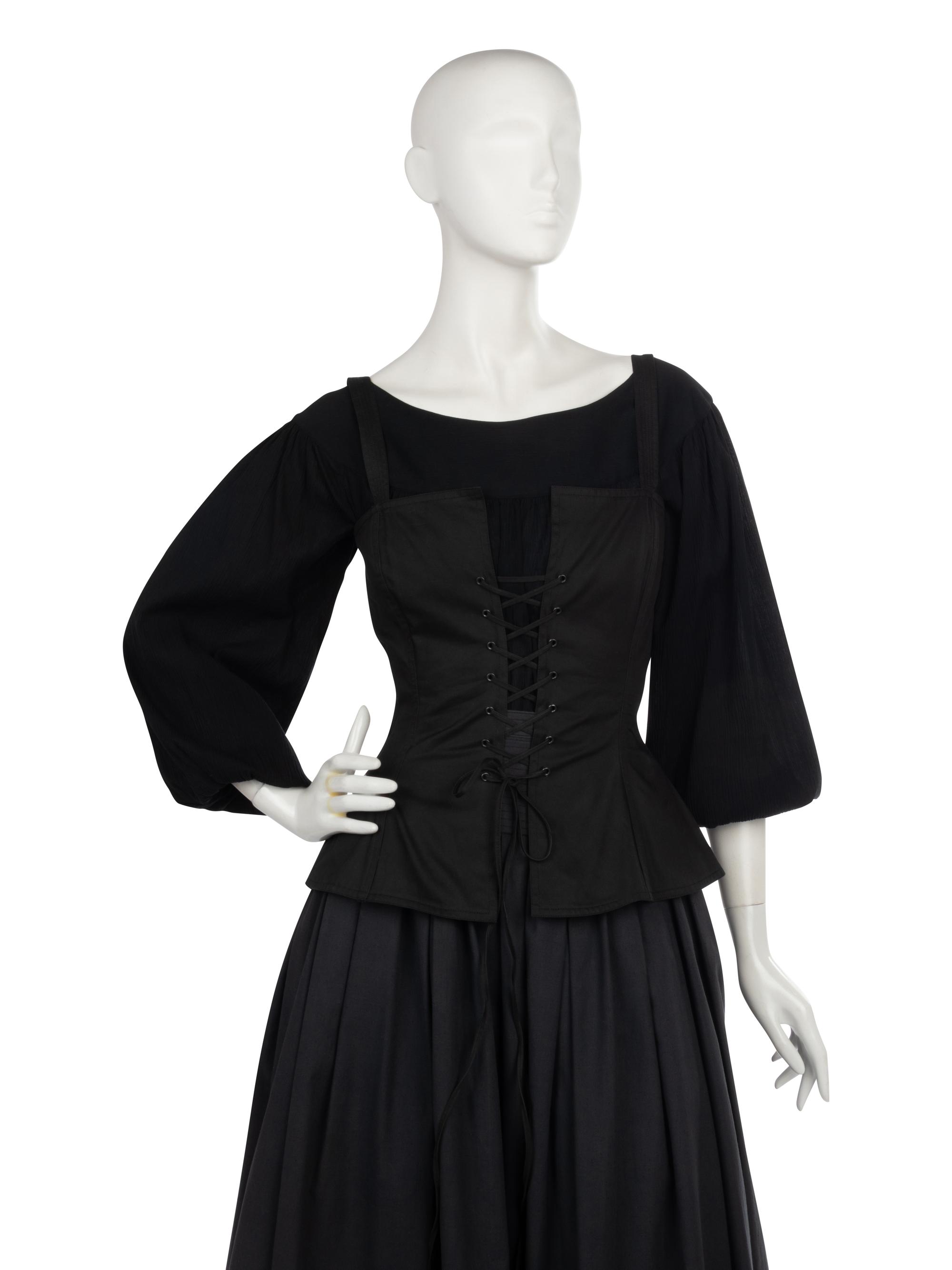 Four Piece Saint Laurent Rive Gauche Peasant Ensemble, 1970s