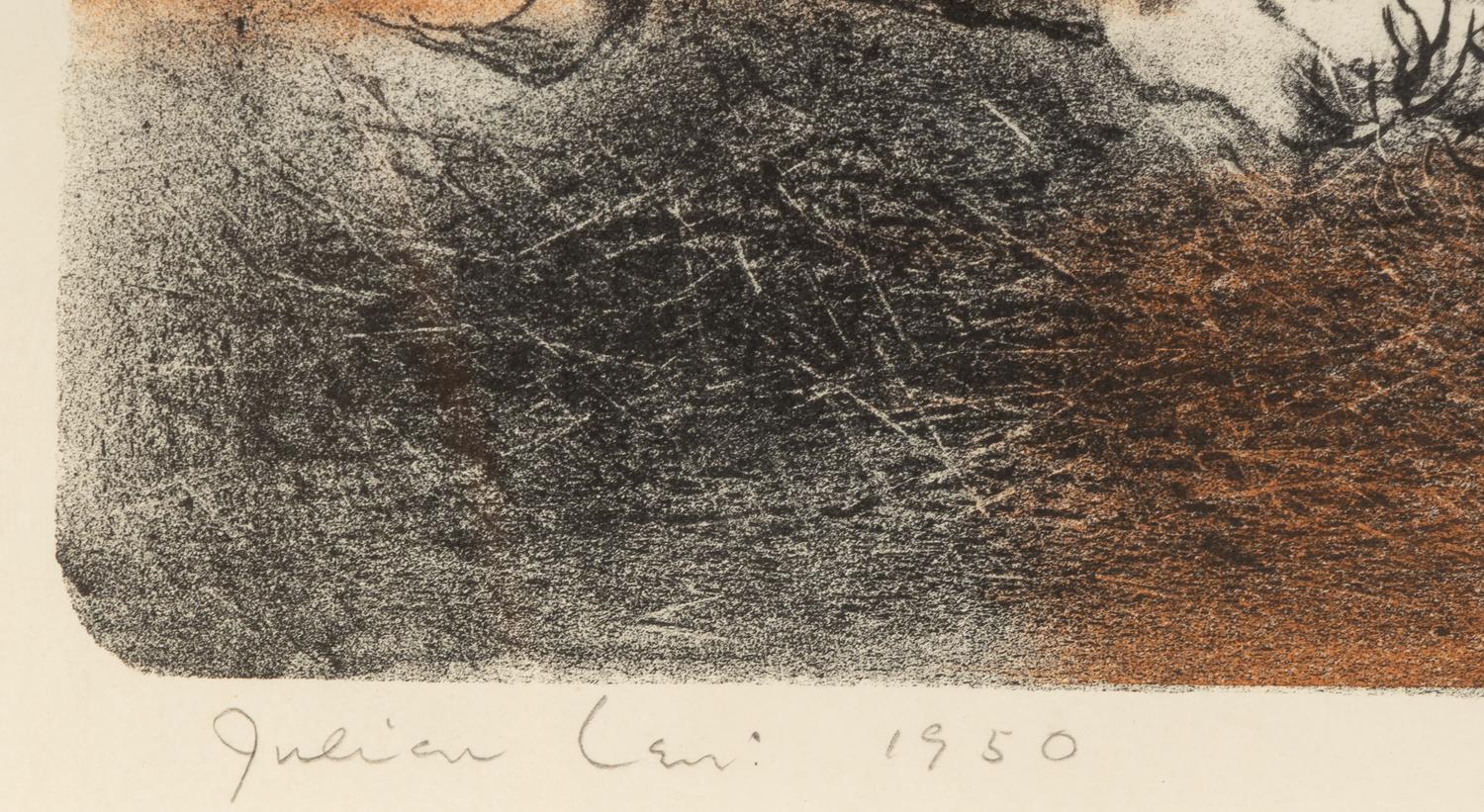 Surrealistic Landscape , 1950