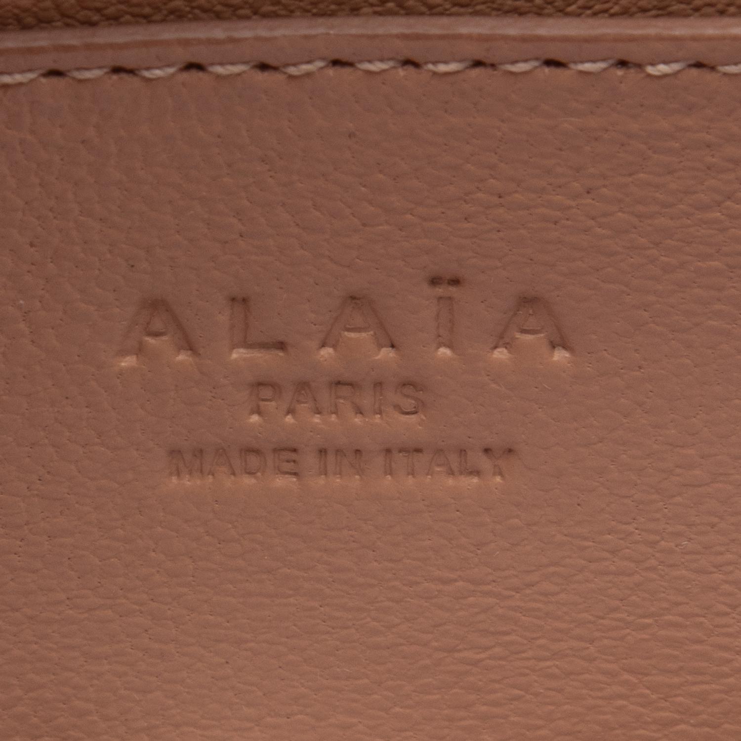 Alaïa, Laser-Cut Leather Clutch