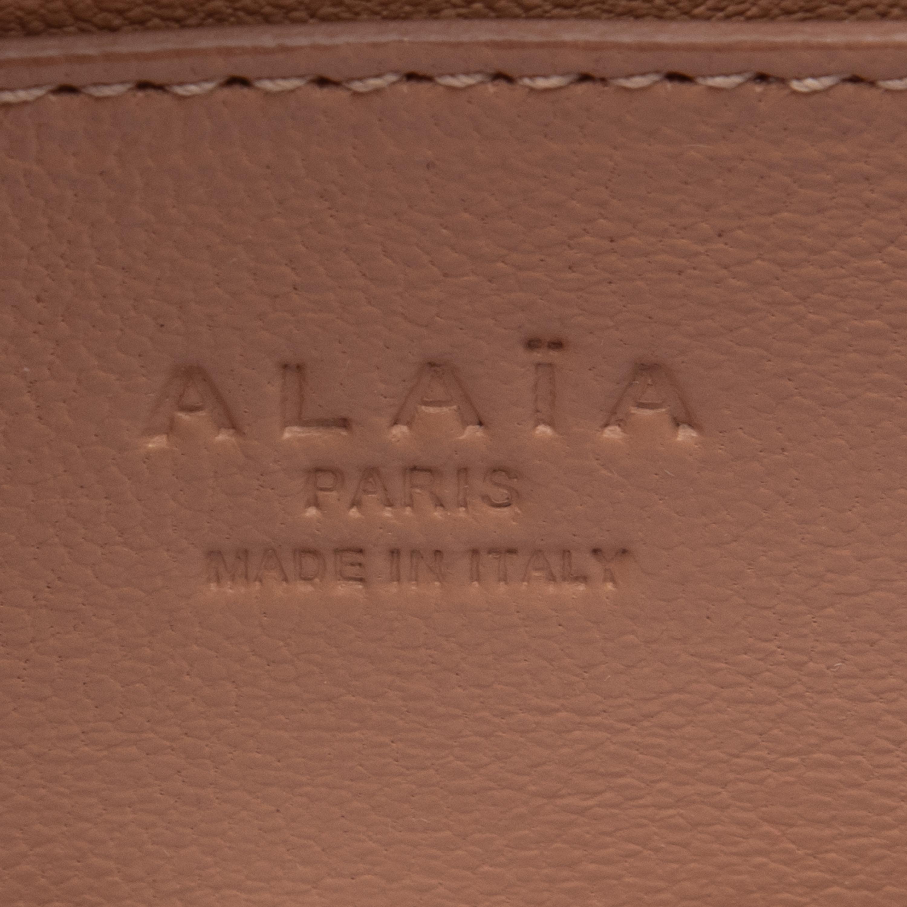 Alaïa, Laser-Cut Leather Clutch