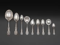 An American Silver Flatware Service