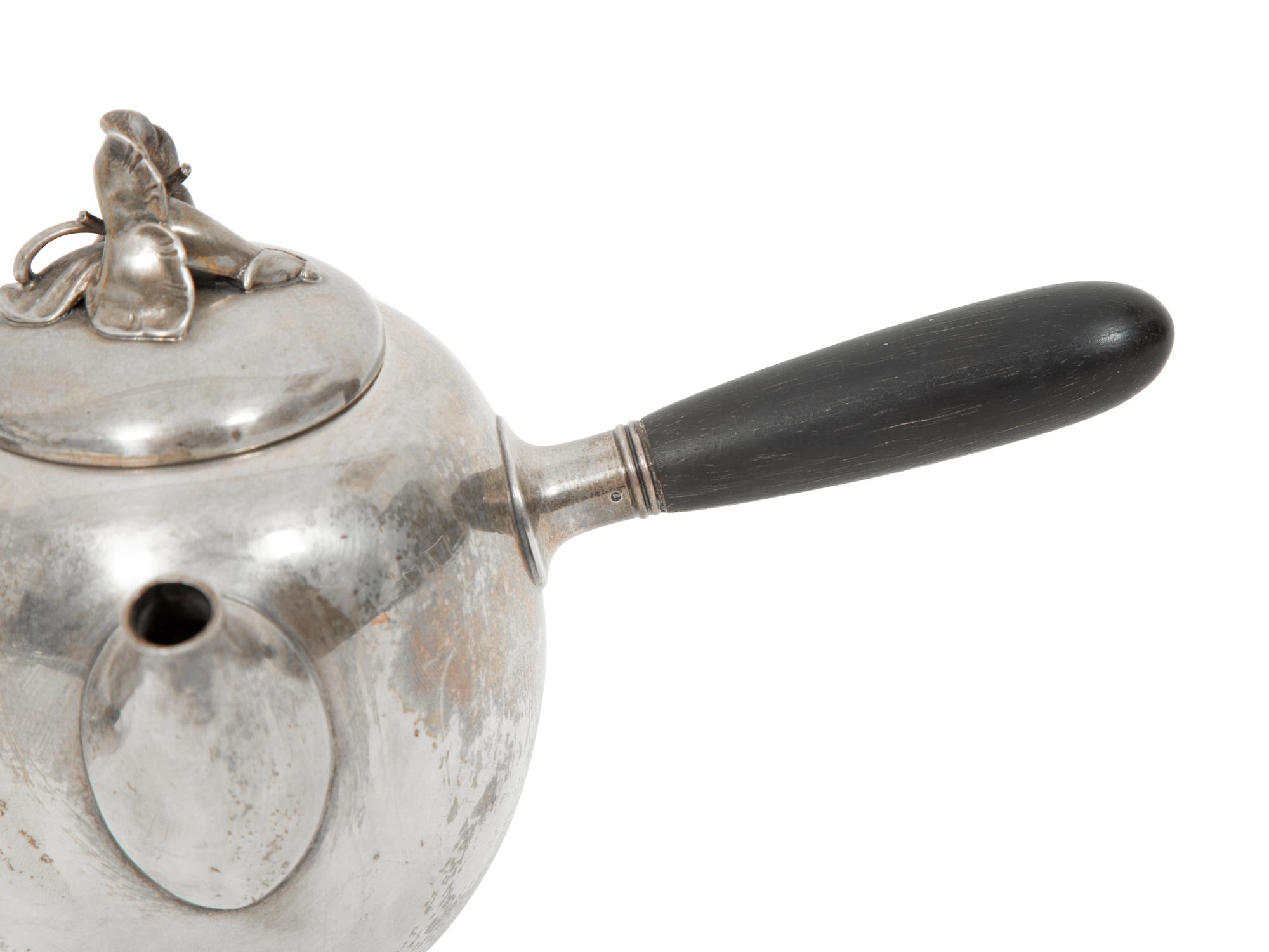 An American Silver Chocolate Pot and Milk Jug