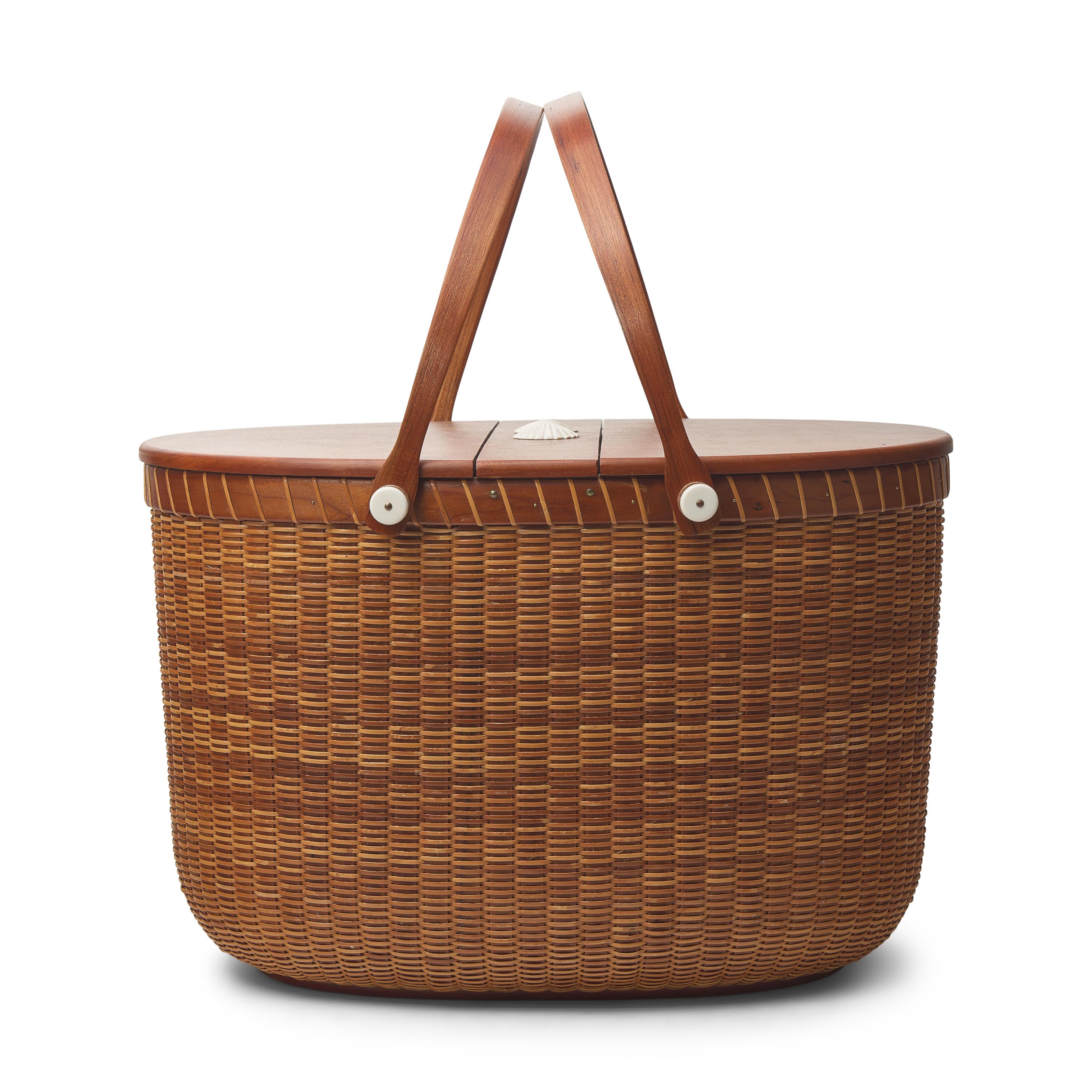 A Nantucket Lightship Picnic Basket