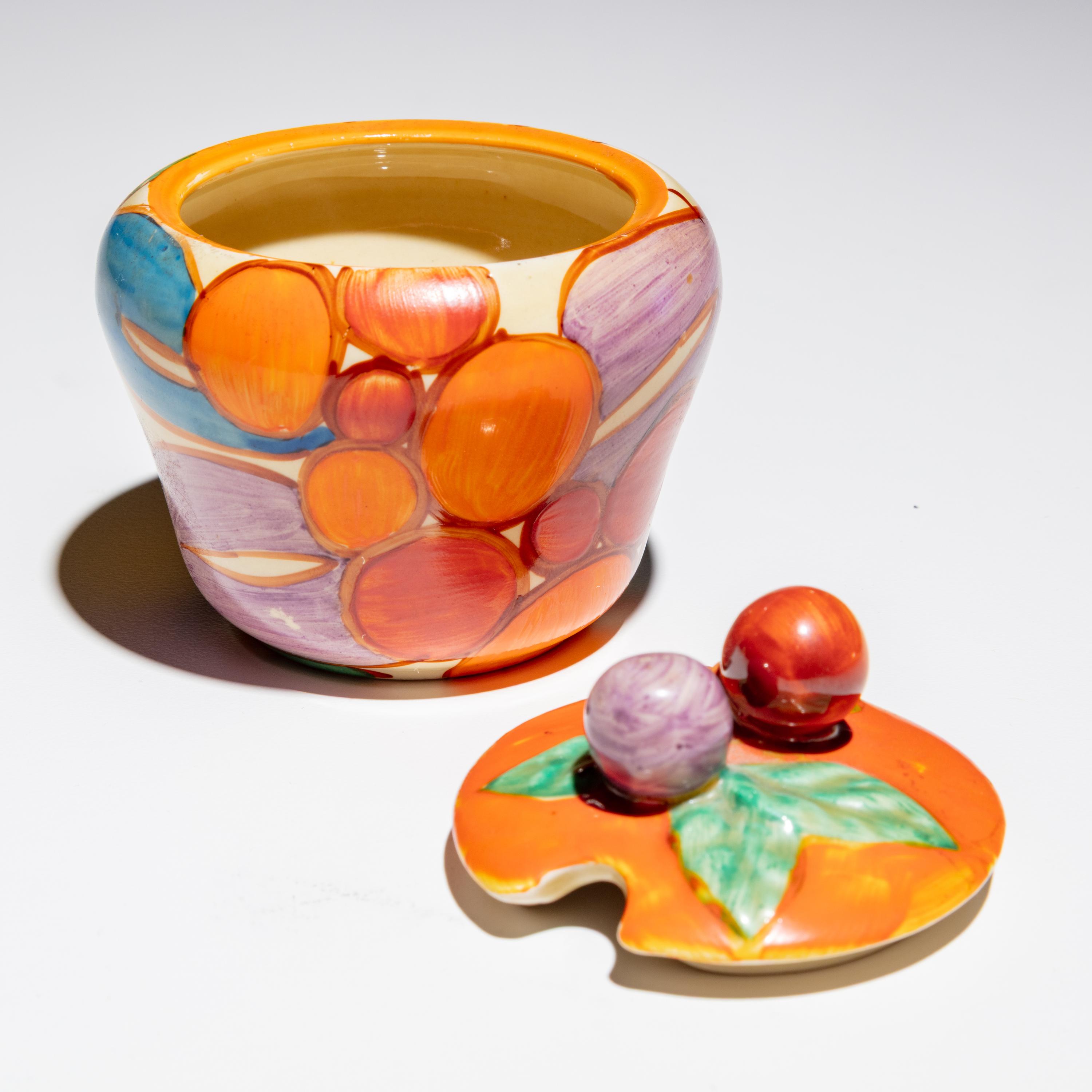 Clarice Cliff (English, 1899–1972) — Berries pattern of 9 Pieces