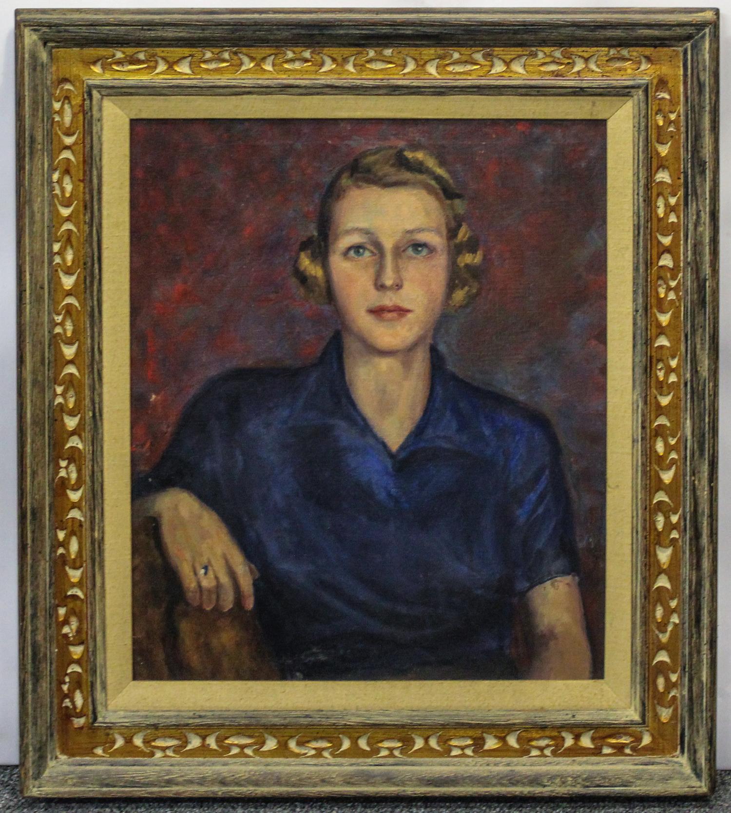 Artist Unknown, (20th century), Portrait of a Lady, 1937