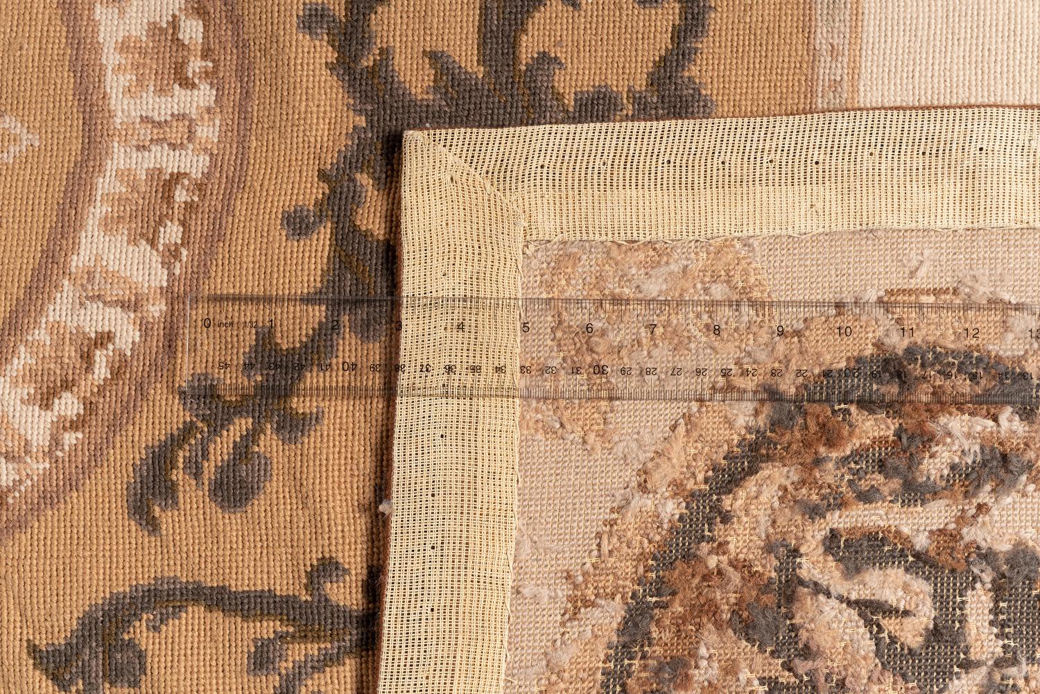 An Aubusson Style Wool Rug