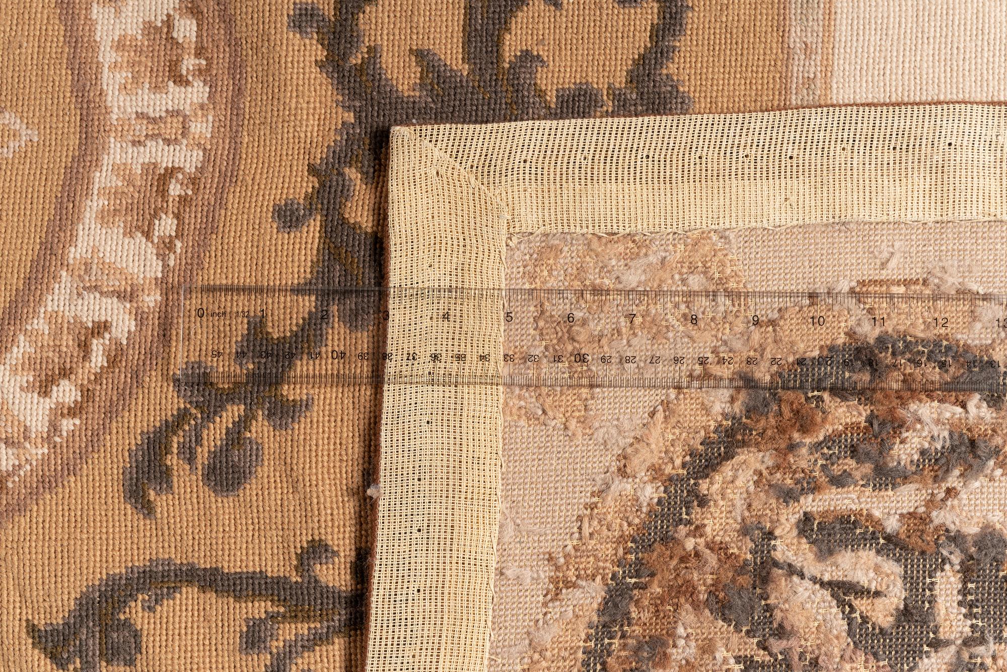 An Aubusson Style Wool Rug