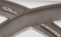 A Sterling Silver 'X' Brooch, Paloma Picasso for Tiffany & Co.,